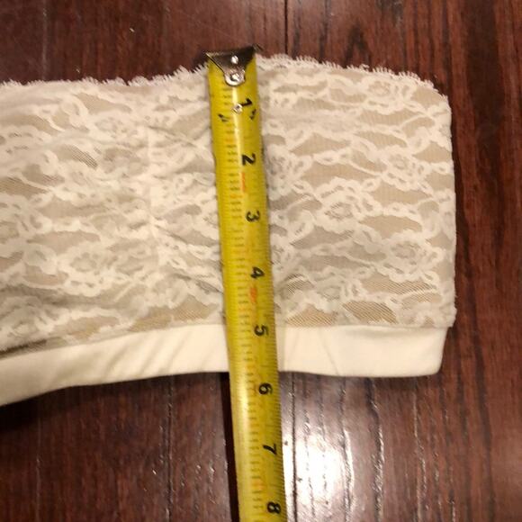 MAIDENFORM Bandeau Lace Bra Top (off white) - Picture 6 of 6